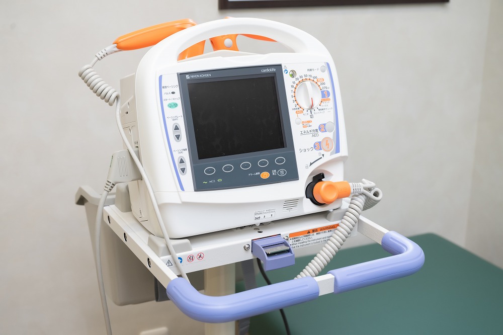 経皮ペーシング機能付き除細動器